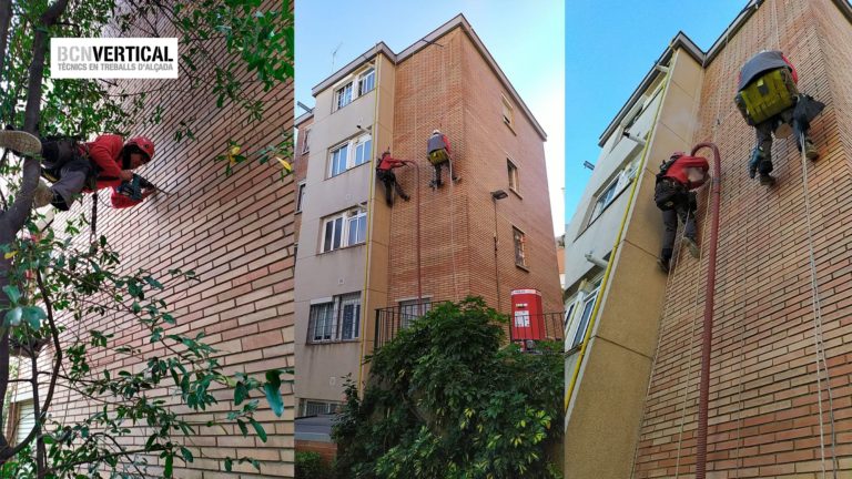 aislar fachada sin andamio