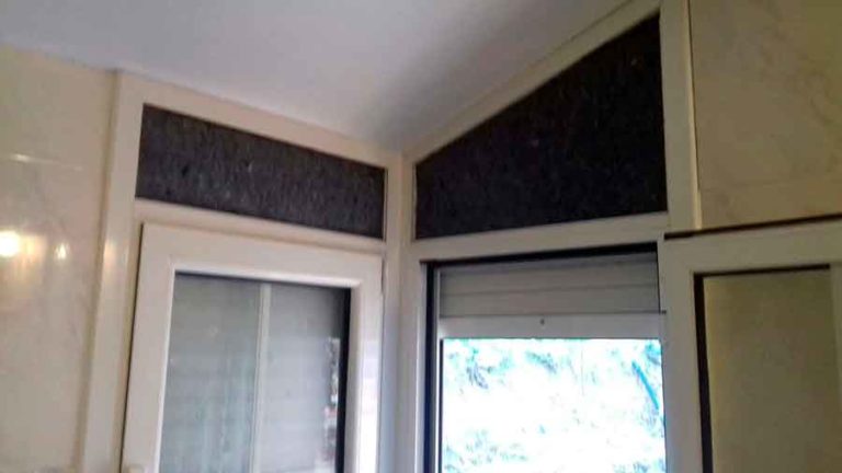 Aislamiento térmico de persianas