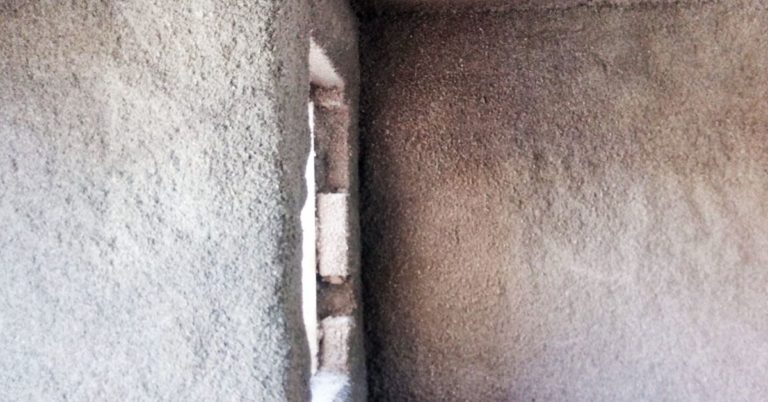 Proyectado de celulosa en obra nueva