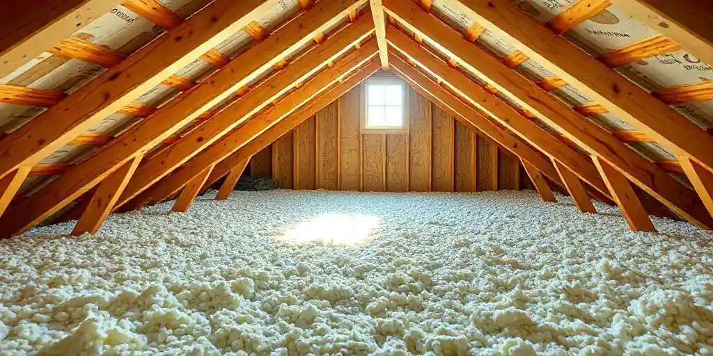 Aislar techos con celulosa Aistercel