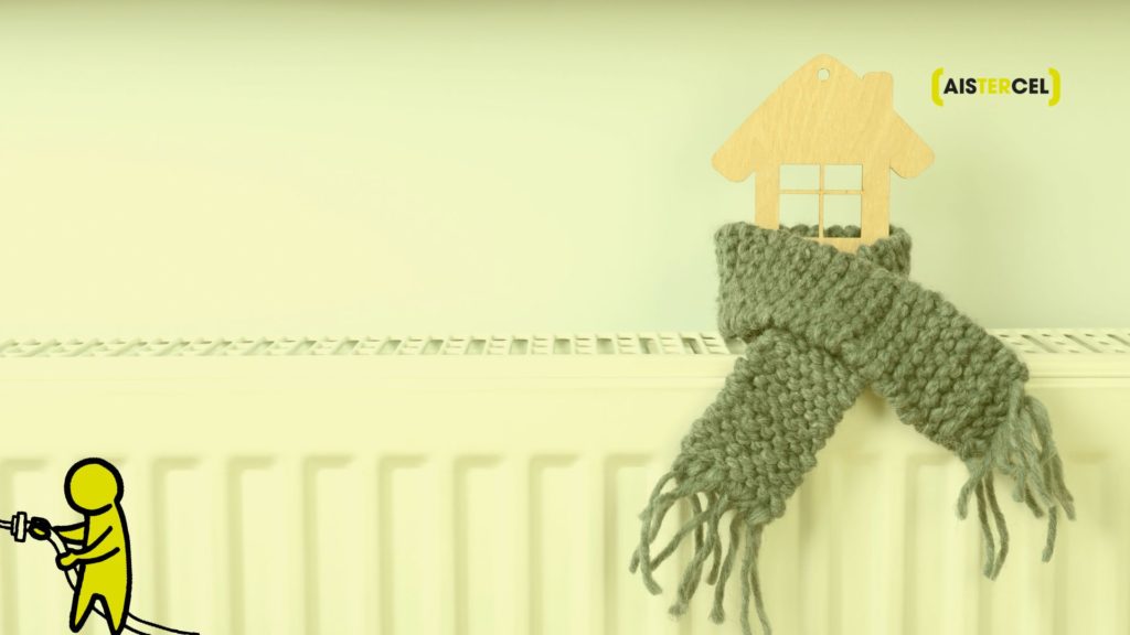 Para ahorrar en calefacción, nada mejor que aislar térmicamente con Aistercel